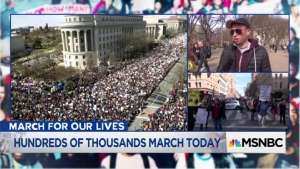 March For Our Lives, MSNBC-2