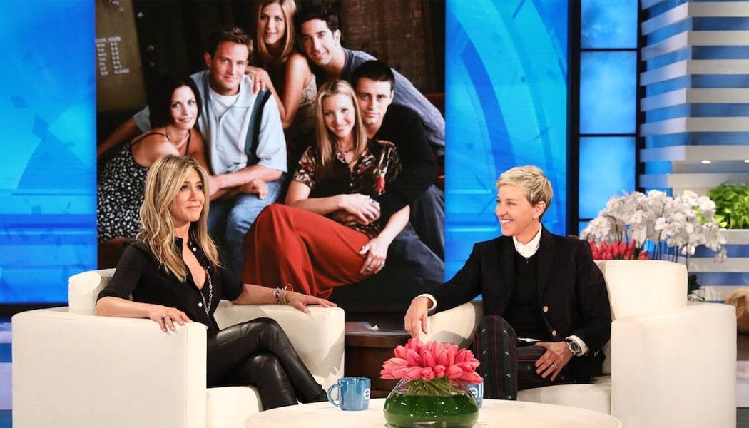 Jennifer Aniston fala sobre reunião de Friends na Ellen
