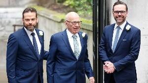 Rupert Murdoch e Filhos