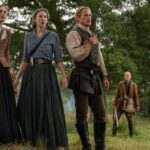 Jamie, Claire e Bree no episódio 5x07 de Outlander