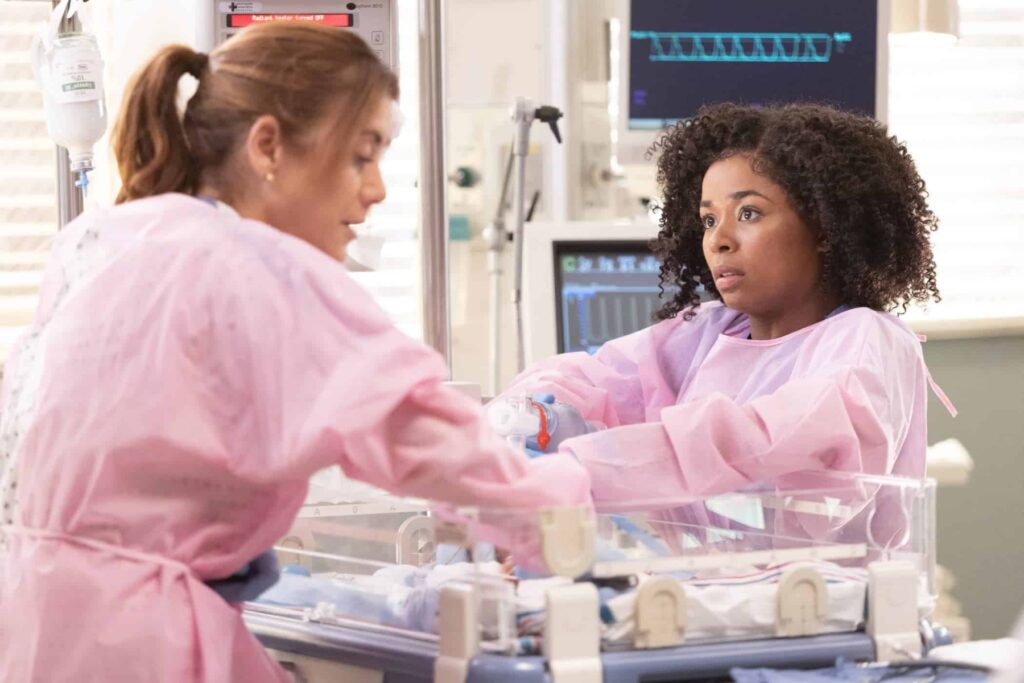 Greys Anatomy S19EP12 Addie e Simone