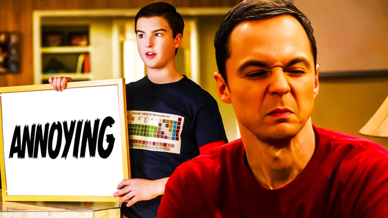 Young Sheldon mentira the big bang theory