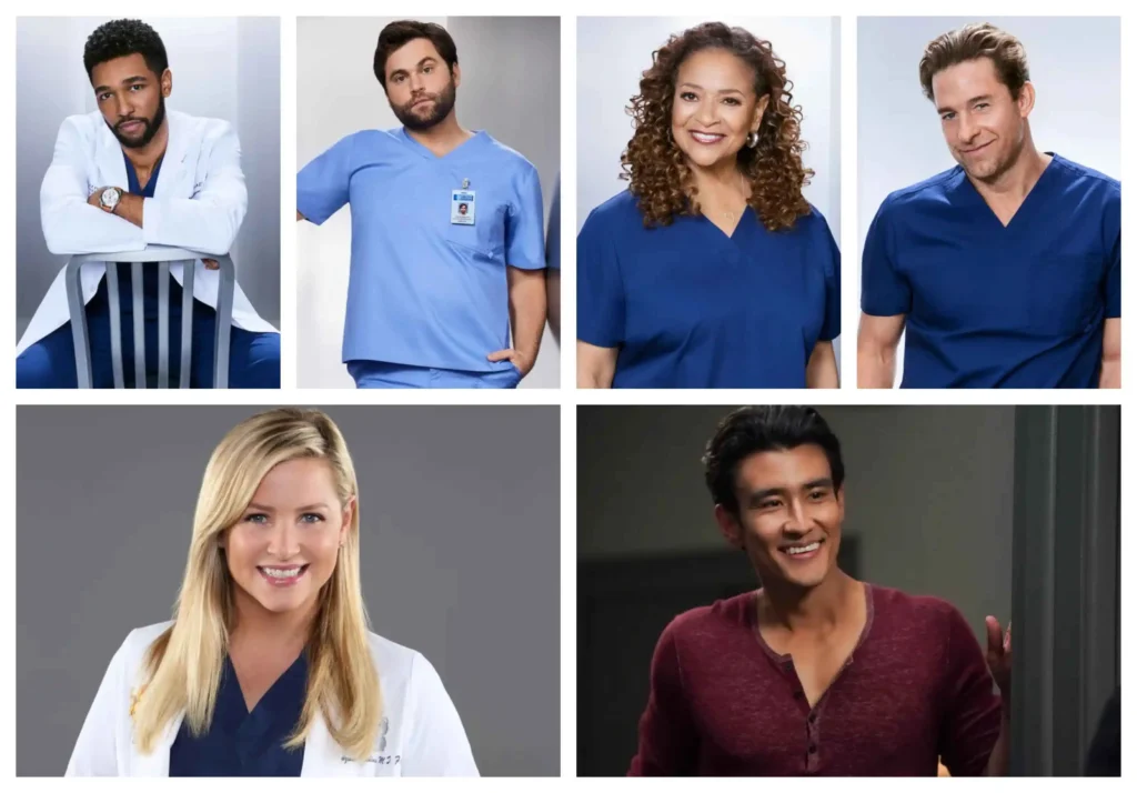 Grey's Anatomy elenco 20 temporada