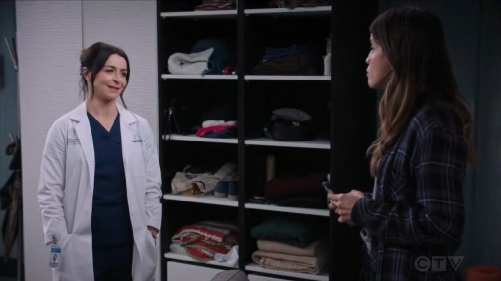 20x08 de Grey's Anatomy Amelia and Monica