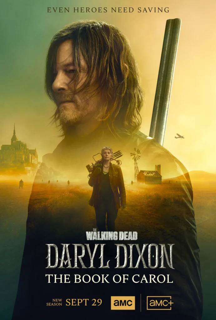 The Walking Dead: Daryl Dixon 2 temporada Daryl Dixon 2 temporada novo poster