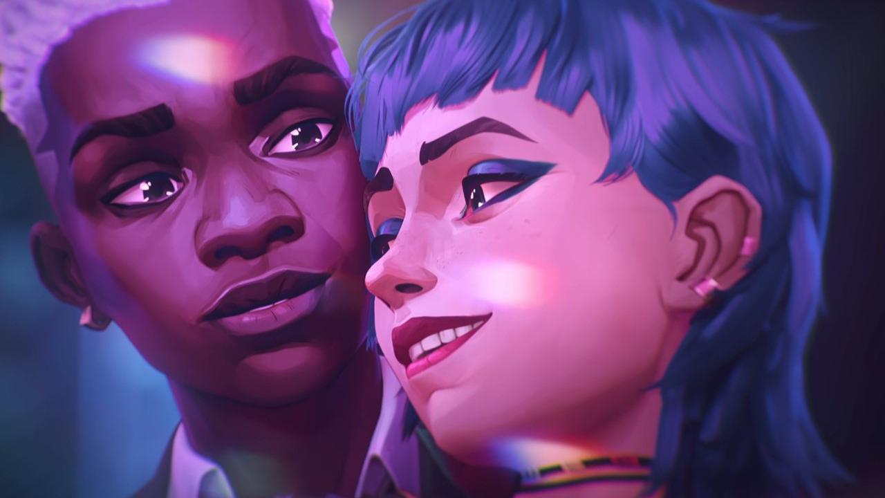 Ekko Jinx casal Arcane