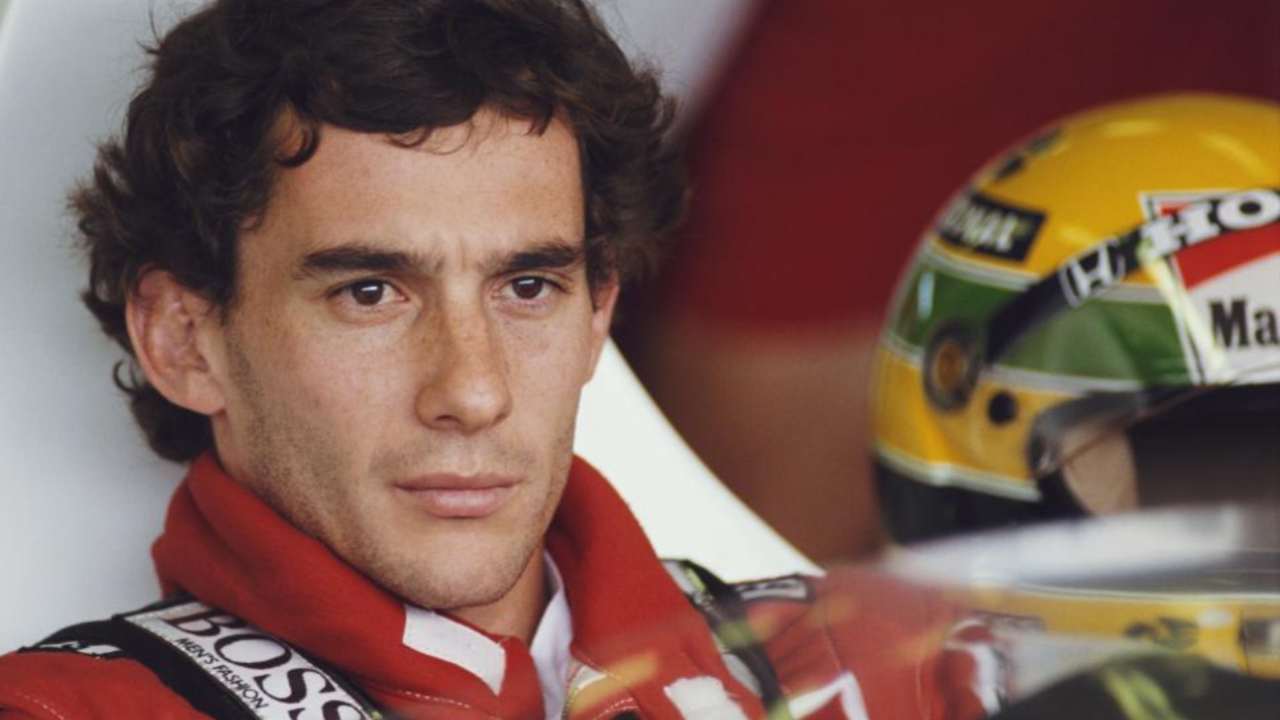 ayrton senna um dia antes da morte