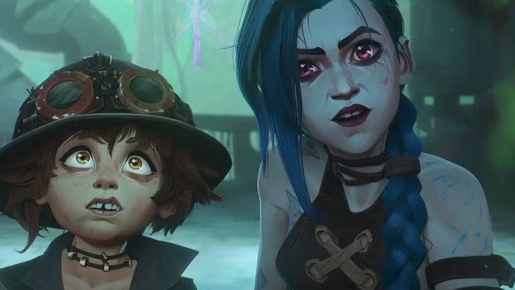 Arcane 2 temporada quem e a crianca que segue jinx